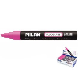 Marker specjalistyczny Milan do szyb fluo, różowy 2,0-4,0mm ścięta końcówka (591293412)