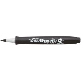 Marker specjalistyczny Artline decorite, czarny pędzelek końcówka (AR-035 3 2)