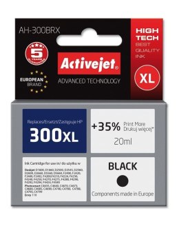 Tusz (cartridge) alternatywny HP 300XL CC641 czarny 20ml Activejet (EXPACJAHP0117)