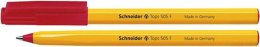 Długopis olejowy Schneider Tops 505 F czerwony 0,3mm (150502)