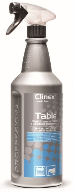 Płyn Clinex Table do mycia blatów i urządzeń kuchennych 1l (77038)