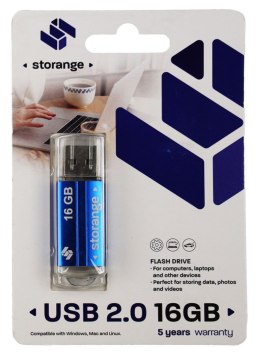 Pendrive Storange Blue 16GB (STORANPEN16GBBLUE2.0)