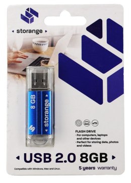Pendrive Storange Blue 8GB (STORANPEN8GBBLUE2.0)
