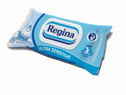 Papier toaletowy Regina nawilżany Ultra Sensitive kolor: biały 42 szt
