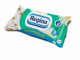 Papier toaletowy Regina nawilżany rumianek kolor: biały 42 szt