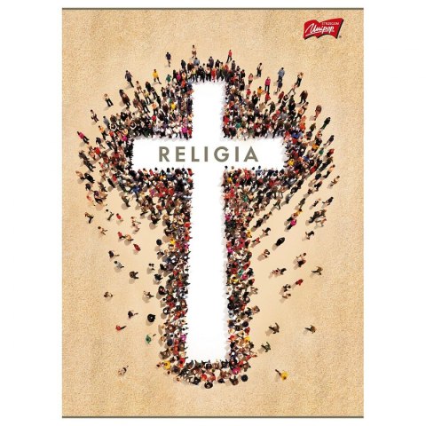 Zeszyt tematyczny RELIGIA A5 60k. 70g krata St.Majewski