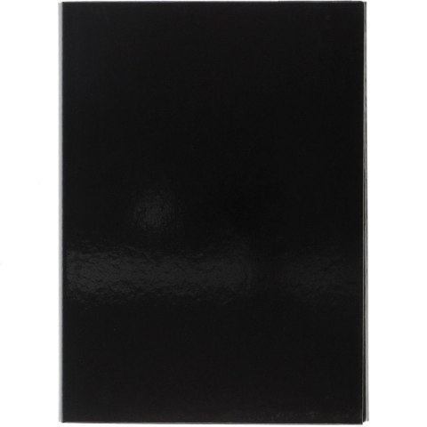 Teczka z szerokim grzbietem na rzep CARIBIC2 skrzydłowa A4 czarny VauPe (343/02)