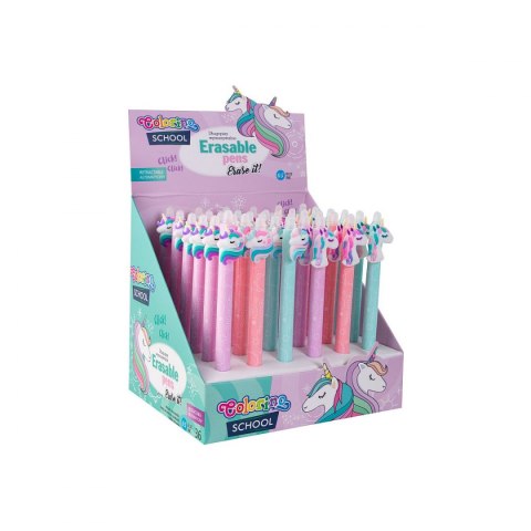 Długopis AUTOMATYCZNY kIDS uNICORN wkład niebieski 0,5mm Patio (53961PTR)