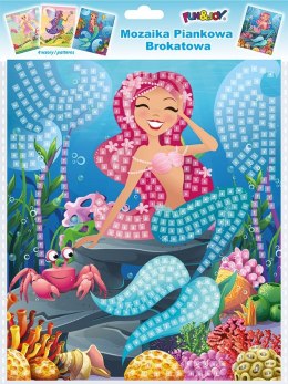 Mozaika Glitter SYRENKA 4 wzory: wróżki, syrenki Fun&Joy (FJSR2201)