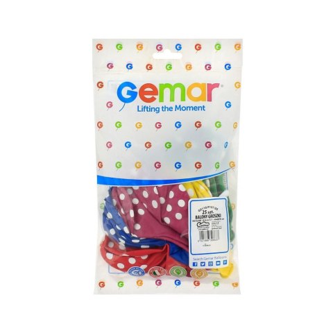 Balon gumowy PREMIUM GROCHY 5 szt mix 300mm Godan (GS110/P157)