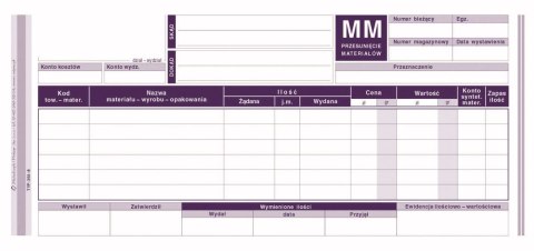 Druk samokopiujący S wiel. 1/3 A4 80k. Michalczyk i Prokop (355-8)