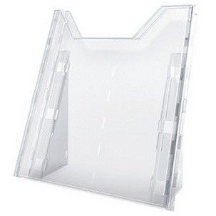 Pojemnik na dokumenty pionowy Durable A4 transparentna plastik (857819)