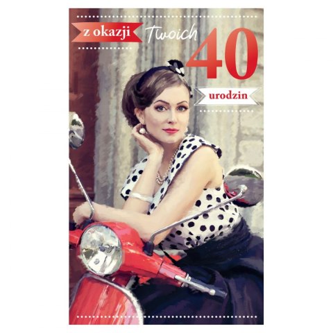 Kartka składana malowane Ab Card (ab cyferki dziecięce)