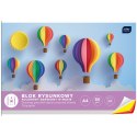 Blok rysunkowy Interdruk bloki A4 kolorowy 80g 20k [mm:] 210x297 (BLRK)