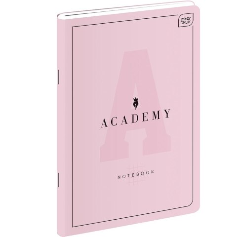 Zeszyt ACADEMY Pastel A5 60k. 90g krata Interdruk (5902277299208)