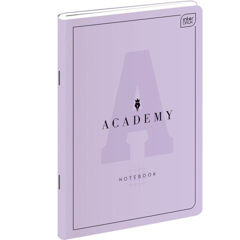 Zeszyt ACADEMY Pastel A5 60k. 90g krata Interdruk (5902277299208)