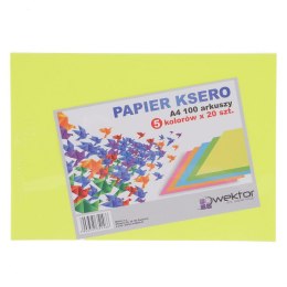 Papier kolorowy A4 mix Wektor (5906395351466)
