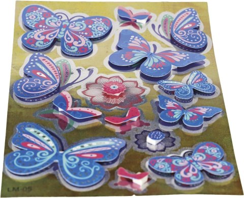 Naklejka (nalepka) Craft-Fun Series Motyle Titanum (LM-005)