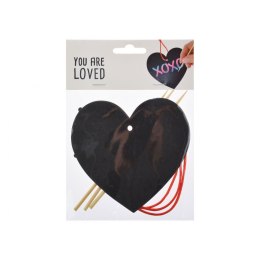 Zawieszka zdrapka serce 3szt./op. Arpex (WA3906)