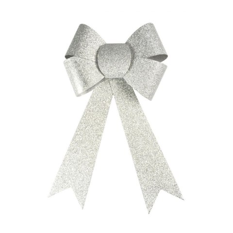 Kokarda srebrna brokatowa duża 29cm Arpex (BN5441SRE-0615)