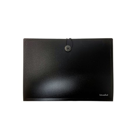 Teczka z przegródkami A4 kolor: czarny 7 przegródek Biurfol (TH-A4-01)