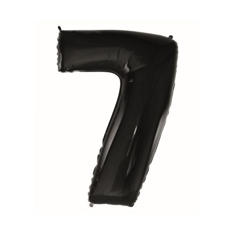 Balon foliowy cyfra 7 CZARNA 45cal Godan (FG-C85CZ0)