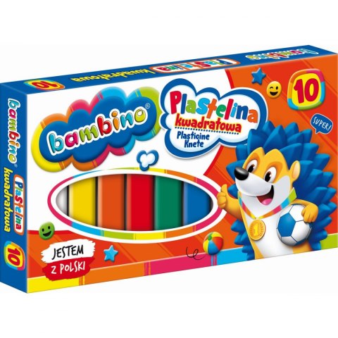 Plastelina 10 kol. standard mix St.Majewski