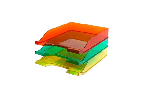 Szuflada na dokumenty czerwony polistyren PS [mm:] 60x254x 346 Bantex (100553687)