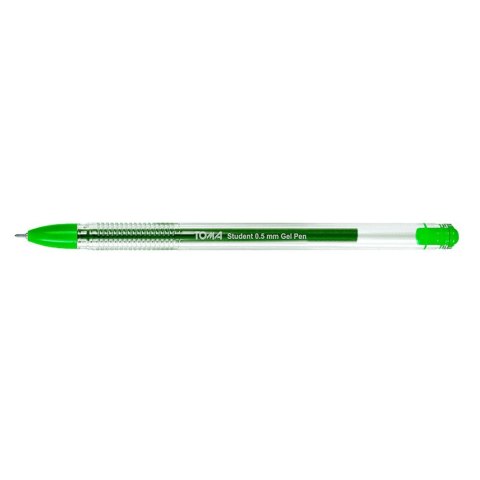 Długopis żelowy Toma student zielony
