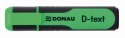 Zakreślacz Donau D-Text, zielony 1,0-5,0mm (7358001PL-06)