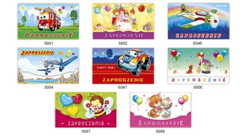 Zaproszenie Duże Dziecko Merigraf (108)