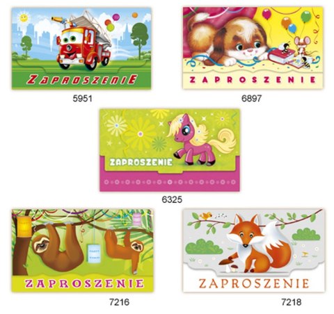 Zaproszenie Duże Dziecko Merigraf (108)