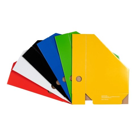 Pojemnik na dokumenty pionowy CZERWONY A4 czerwony karton [mm:] 220x300 Bantex (100552128)