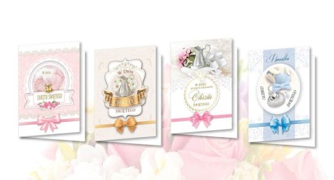 Kartka składana Chrzest B6 Top Graphic (BOGH)