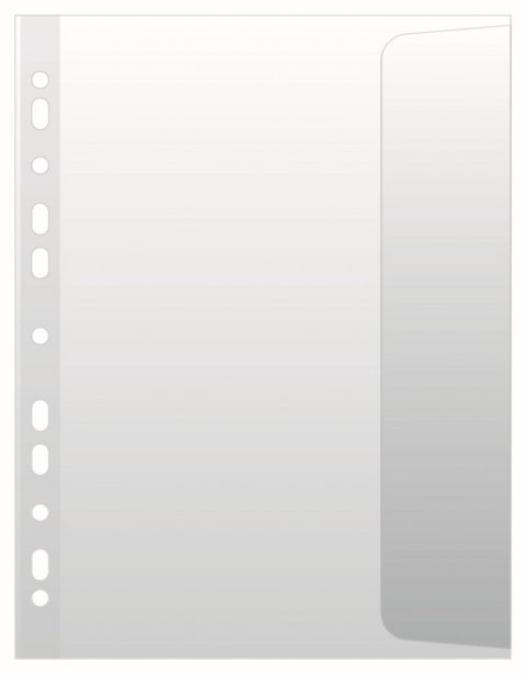 Koszulki na dokumenty groszkowe A4 kolor: przezroczysty prawy bok 100 mic. Donau (1745910PL-00)