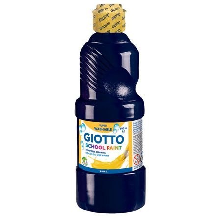 Farba tempera Giotto kolor: czarny 500ml (535324)