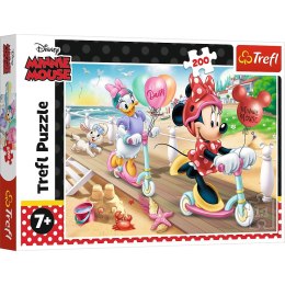 Puzzle Trefl Minie na Plaży 200 el. (13262)