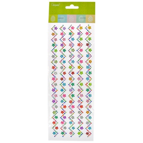 Kryształki Kryształki samoprzylepne duże mix Arpex (WN1892)