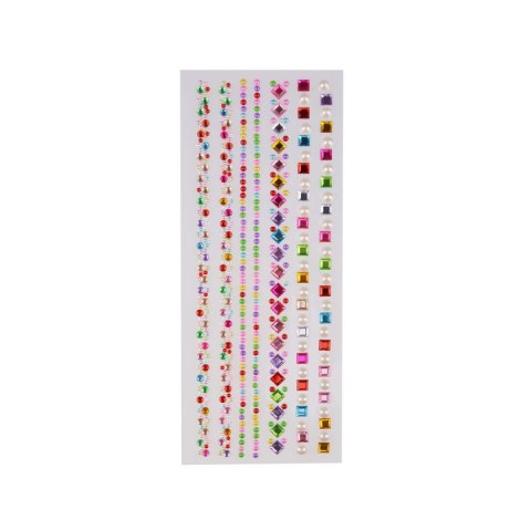 Kryształki Kryształki samoprzylepne duże mix Arpex (WN1892)