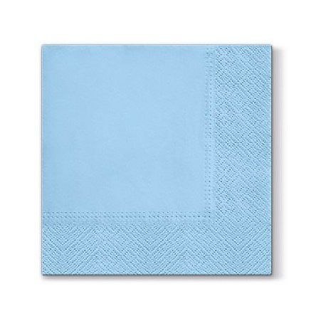 Serwetki niebieski bibuła [mm:] 330x330 Paw (SDL110205)