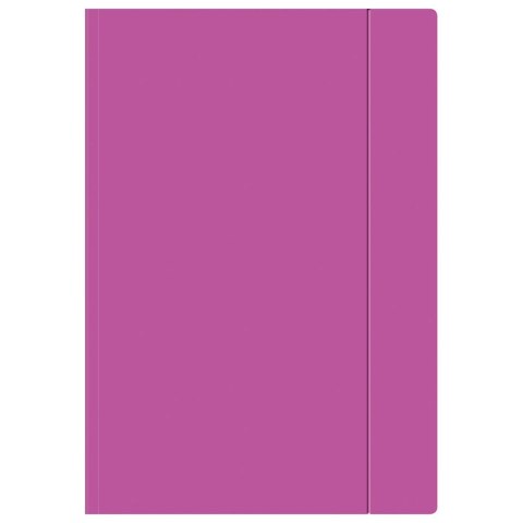 Teczka kartonowa na gumkę A5 mix Interdruk (TEGUFLUOA5)