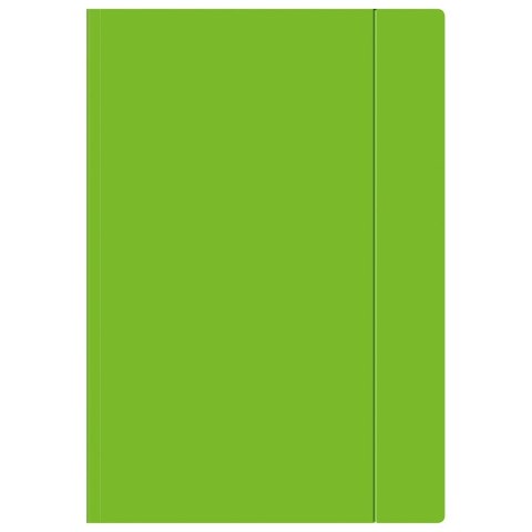 Teczka kartonowa na gumkę A5 mix Interdruk (TEGUFLUOA5)