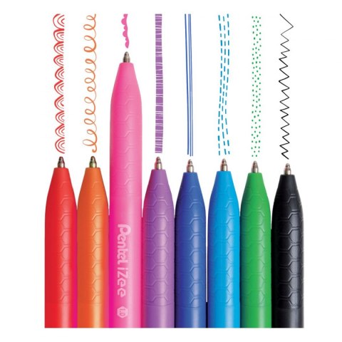 Długopis iZee wkład pomarańczowy 0,7mm Pentel (BX467)