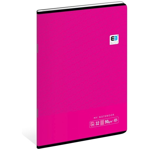 Zeszyt A5 Black & Blue 32k. 90g krata [mm:] 148x210 Interdruk (ZE32#BBT)
