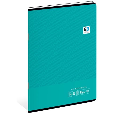 Zeszyt A5 Black & Blue 32k. 90g krata [mm:] 148x210 Interdruk (ZE32#BBT)
