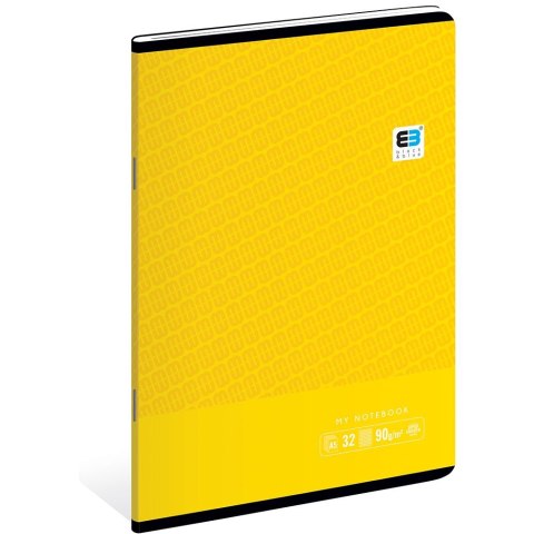 Zeszyt A5 Black & Blue 32k. 90g krata [mm:] 148x210 Interdruk (ZE32#BBT)