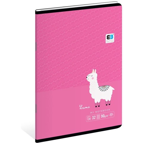 Zeszyt A5 Black & Blue 32k. 90g krata [mm:] 148x210 Interdruk (ZE32#BBT)