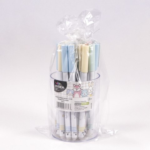 Długopis wymazywalny wkład niebieski 0,7mm Kidea (DWAKA)