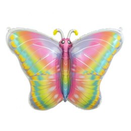 Balon foliowy Pastelowy Motyl, 64x53 cm Godan (FG-HPMO)