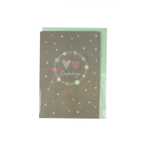 Kartka składana KARNET SLUBNY [mm:] 138x185 Rexus